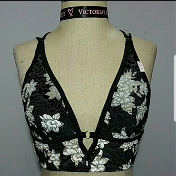 PINK Victoria's Secret Other - V.S. crushed velvet triangle bralette NWT